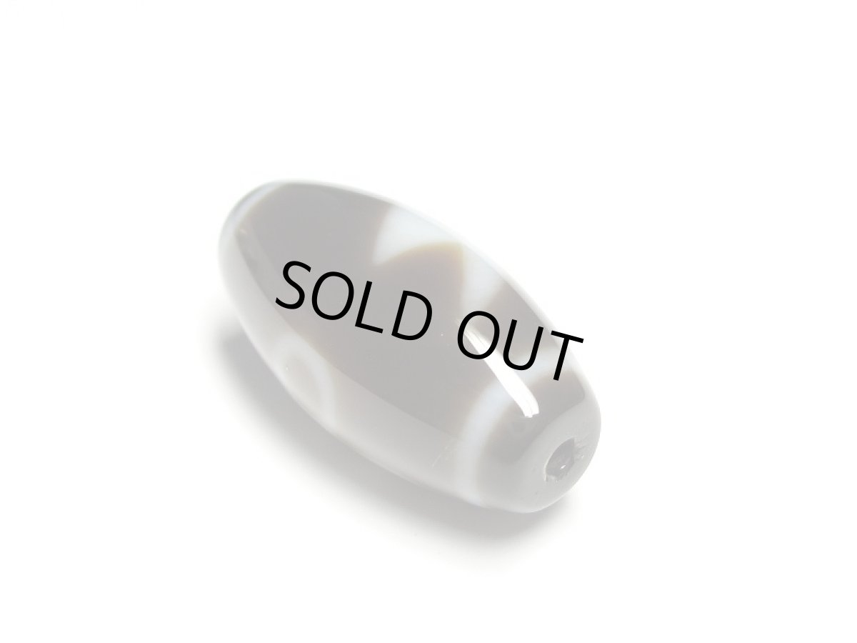 画像6: 黒地至純・閃電五眼天珠 24.5mm【160427】 (6)