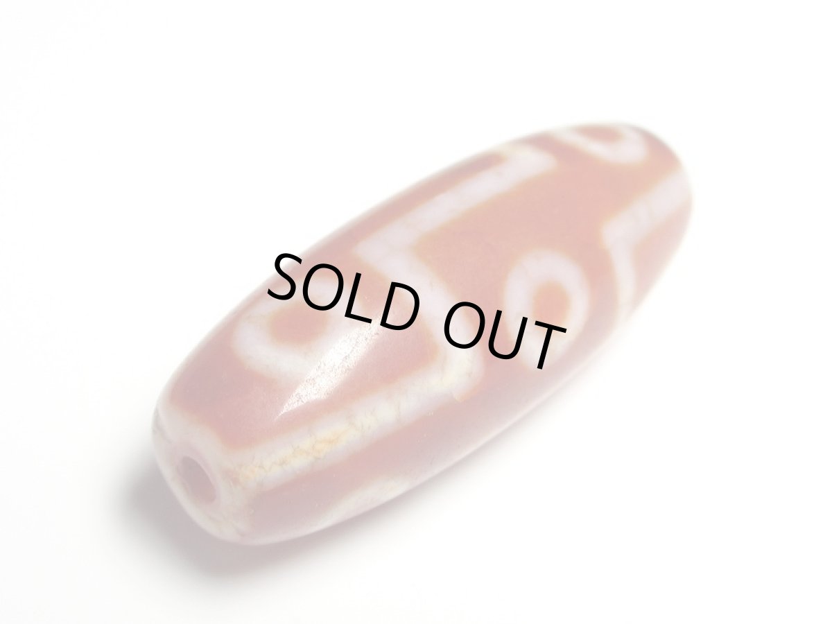 画像3: 老鉱朱砂紅・九眼天珠 40mm【160427】 (3)