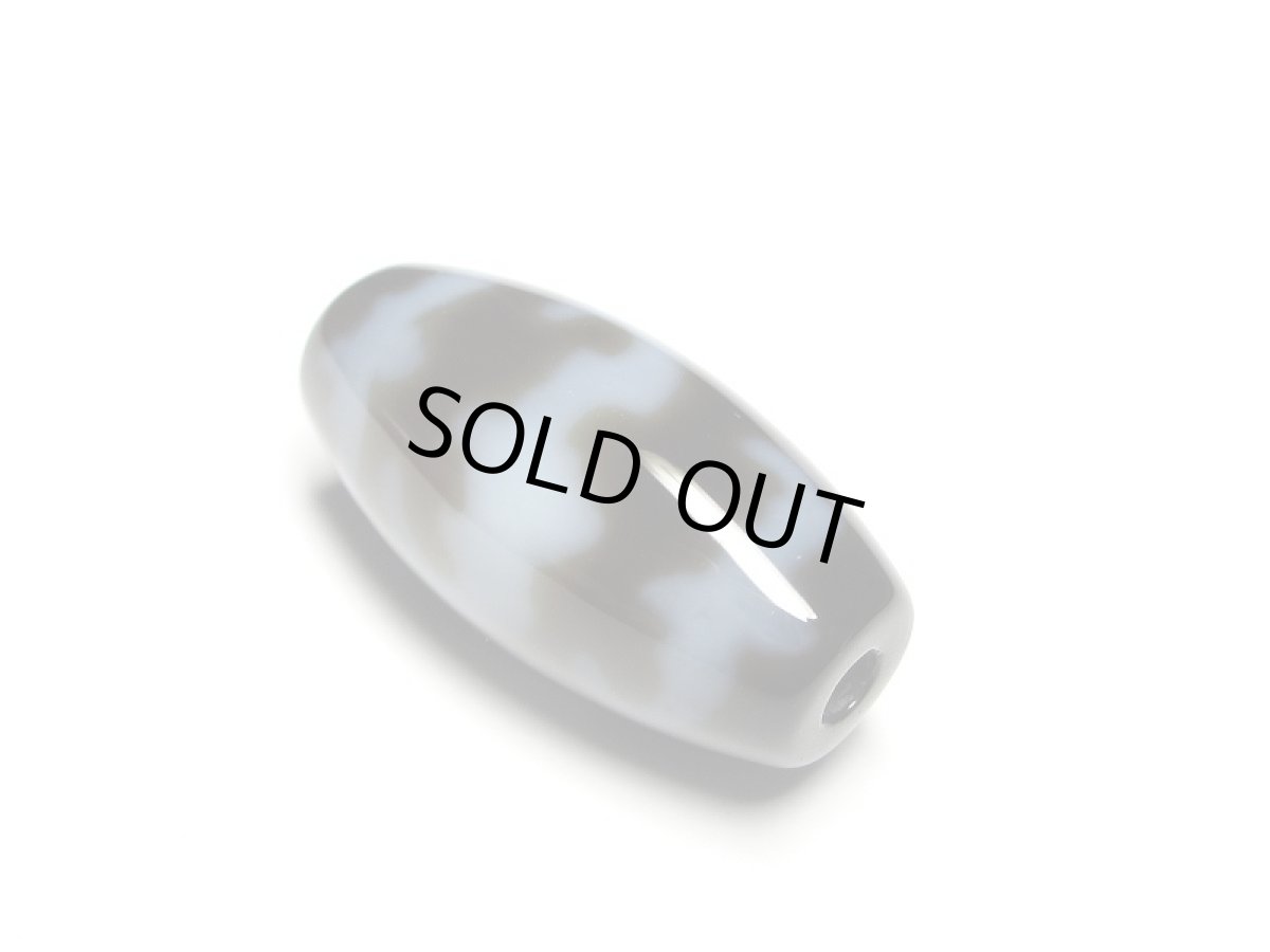 画像2: 黒地至純・五福臨門天珠 25mm【160427】 (2)