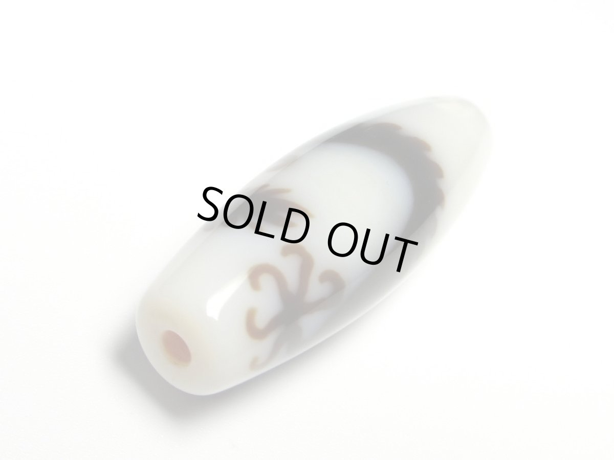 画像3: 白地至純・逸品 五爪龍神天珠 39.5mm【160427】 (3)