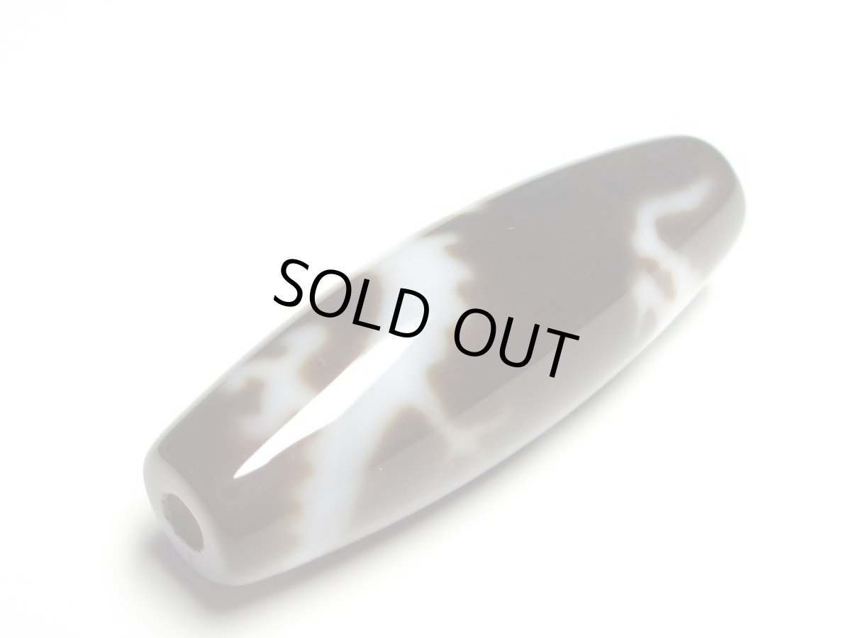 画像5: 黒地至純・観音乗龍天珠 39mm【160427】 (5)