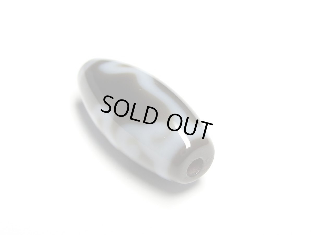 画像6: 黒地至純・水蓮花天珠 24mm【160427】 (6)