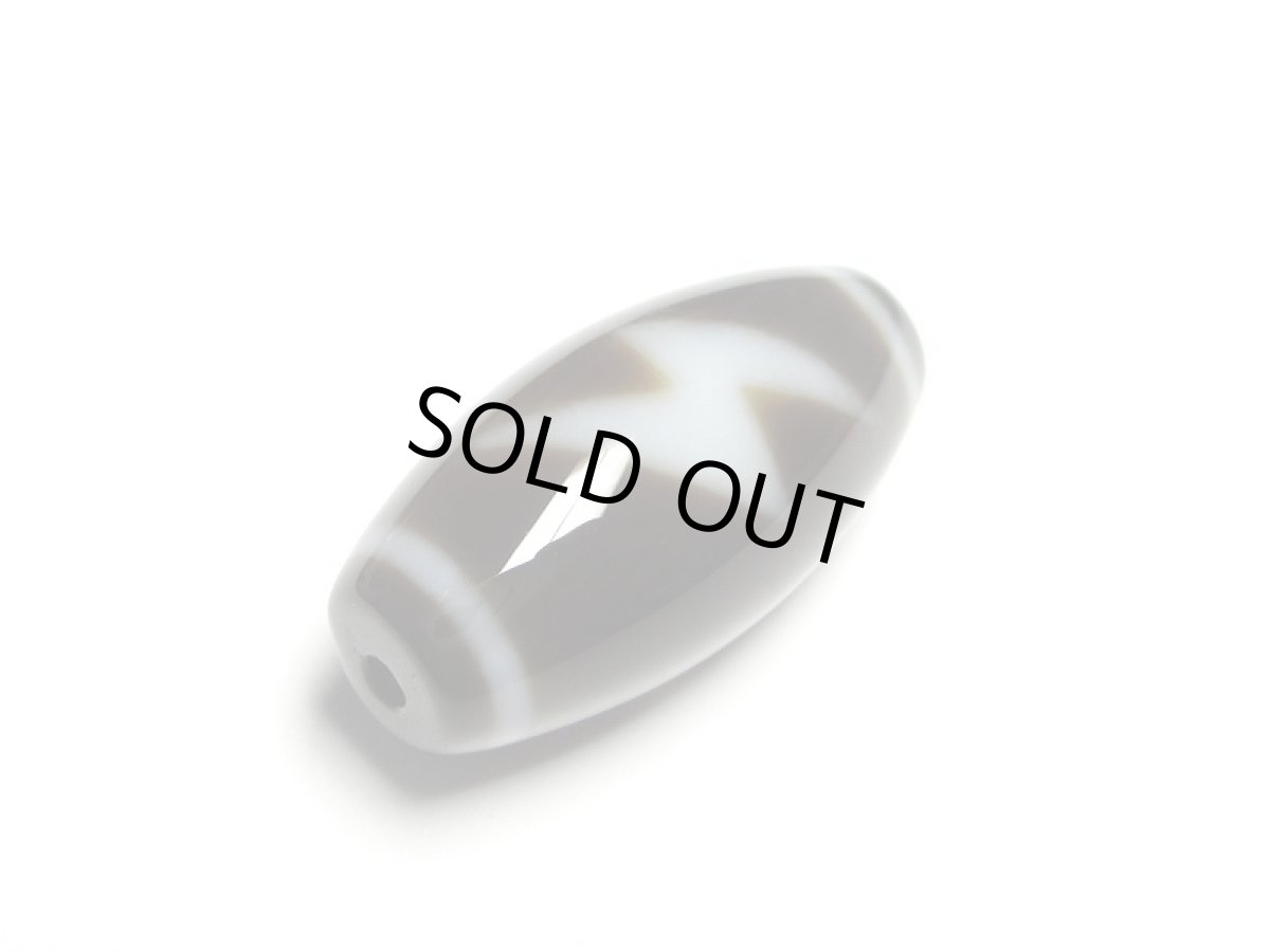 画像3: 黒地至純・閃電五眼天珠 24.5mm【160427】 (3)