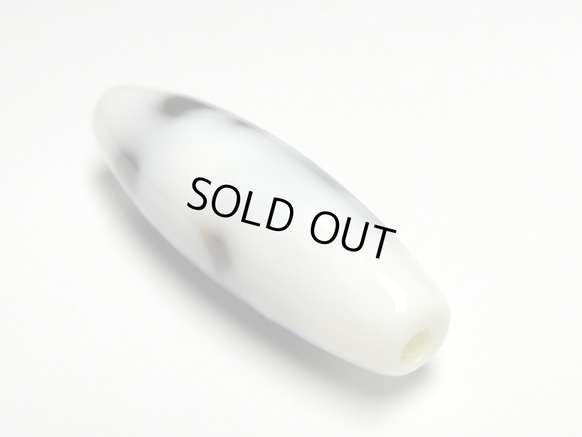 画像6: 白地至純・ 観音天珠 38mm【160427】  (6)