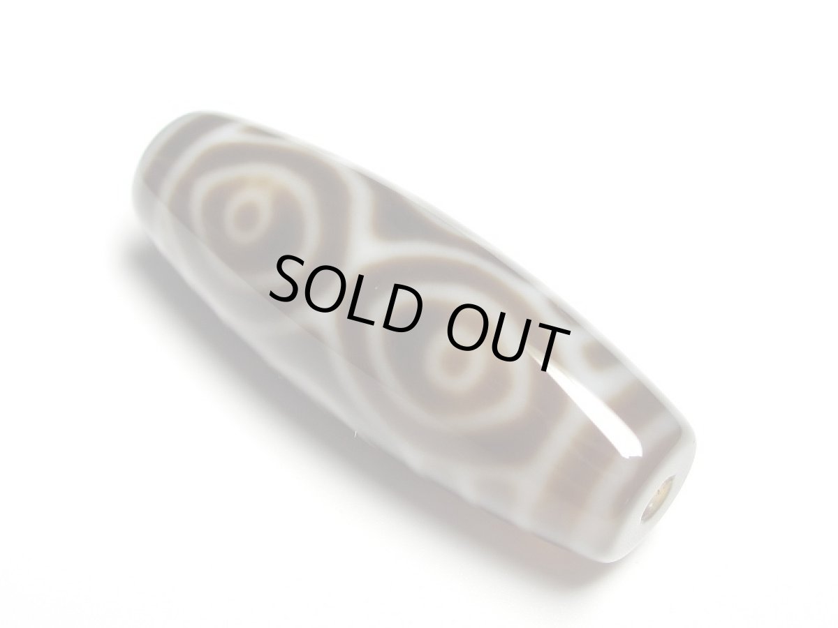 画像4: 黒地至純・龍眼天珠 37mm【160427】 (4)