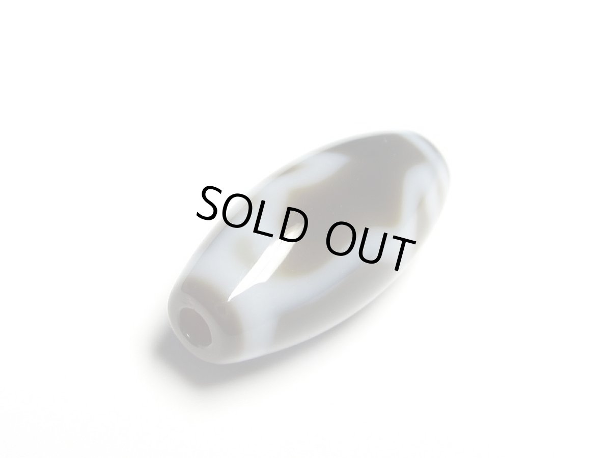 画像5: 黒地至純・水蓮花天珠 24mm【160427】 (5)