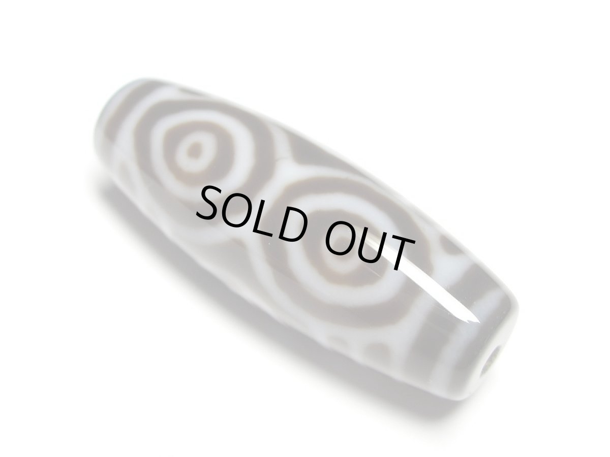 画像4: 黒地至純・龍眼天珠 38mm【160427】 (4)