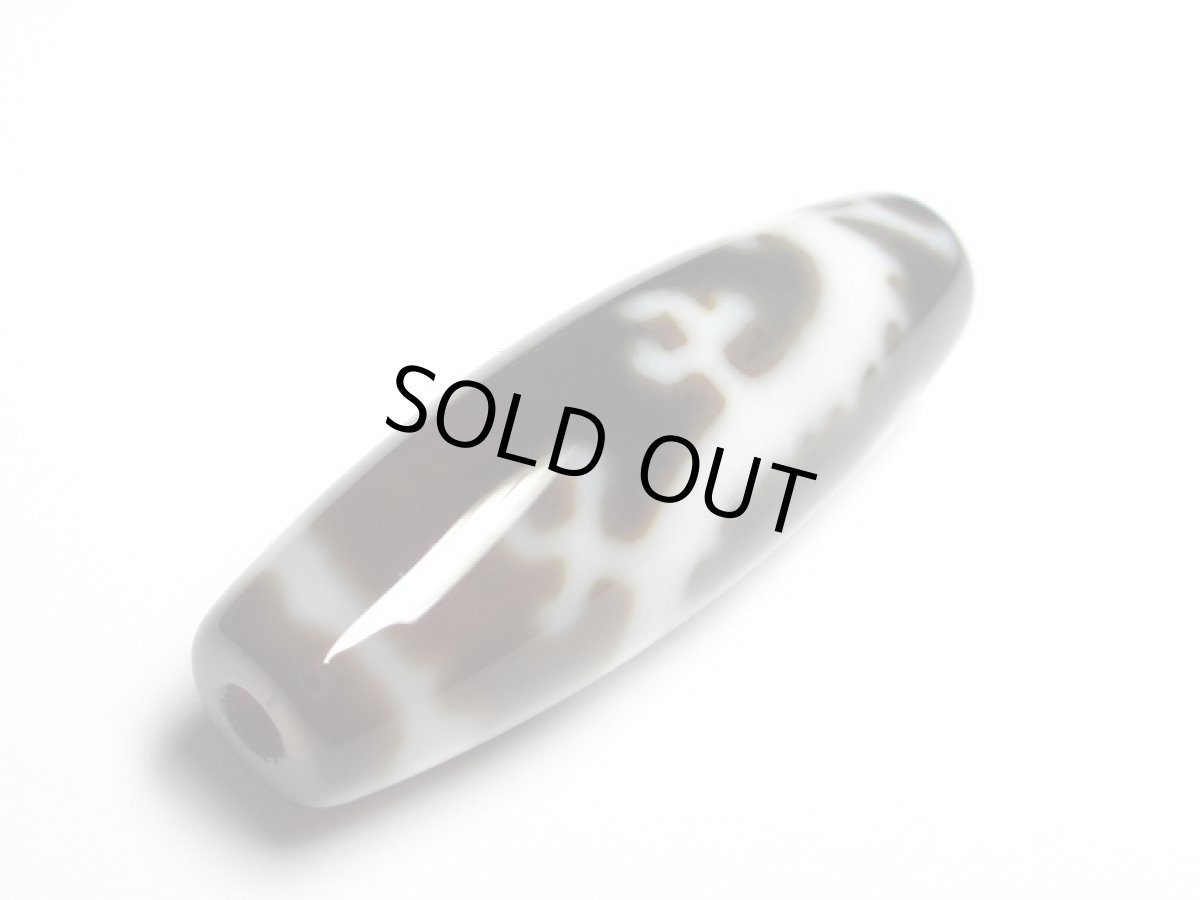 画像3: 黒地至純・観音乗龍天珠 39mm【160427】 (3)