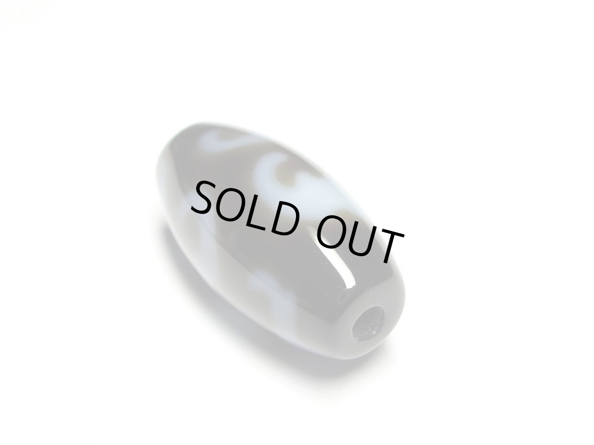 画像6: 黒地至純・五福臨門天珠 25mm【160427】 (6)