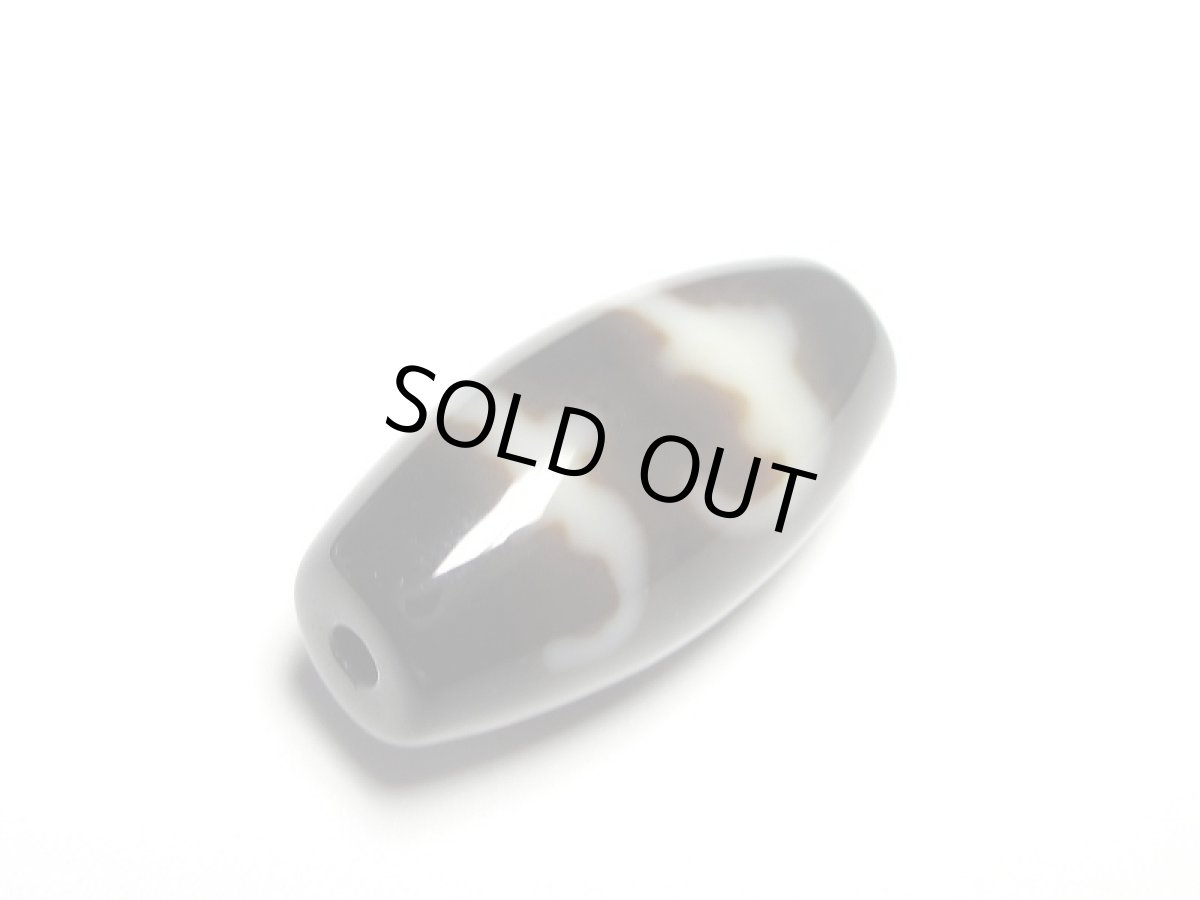 画像3: 黒地至純・五福臨門天珠 25mm【160427】 (3)