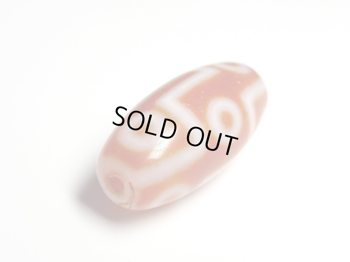 画像5: 老鉱朱砂紅・九眼天珠 31.5mm【160427】 (5)