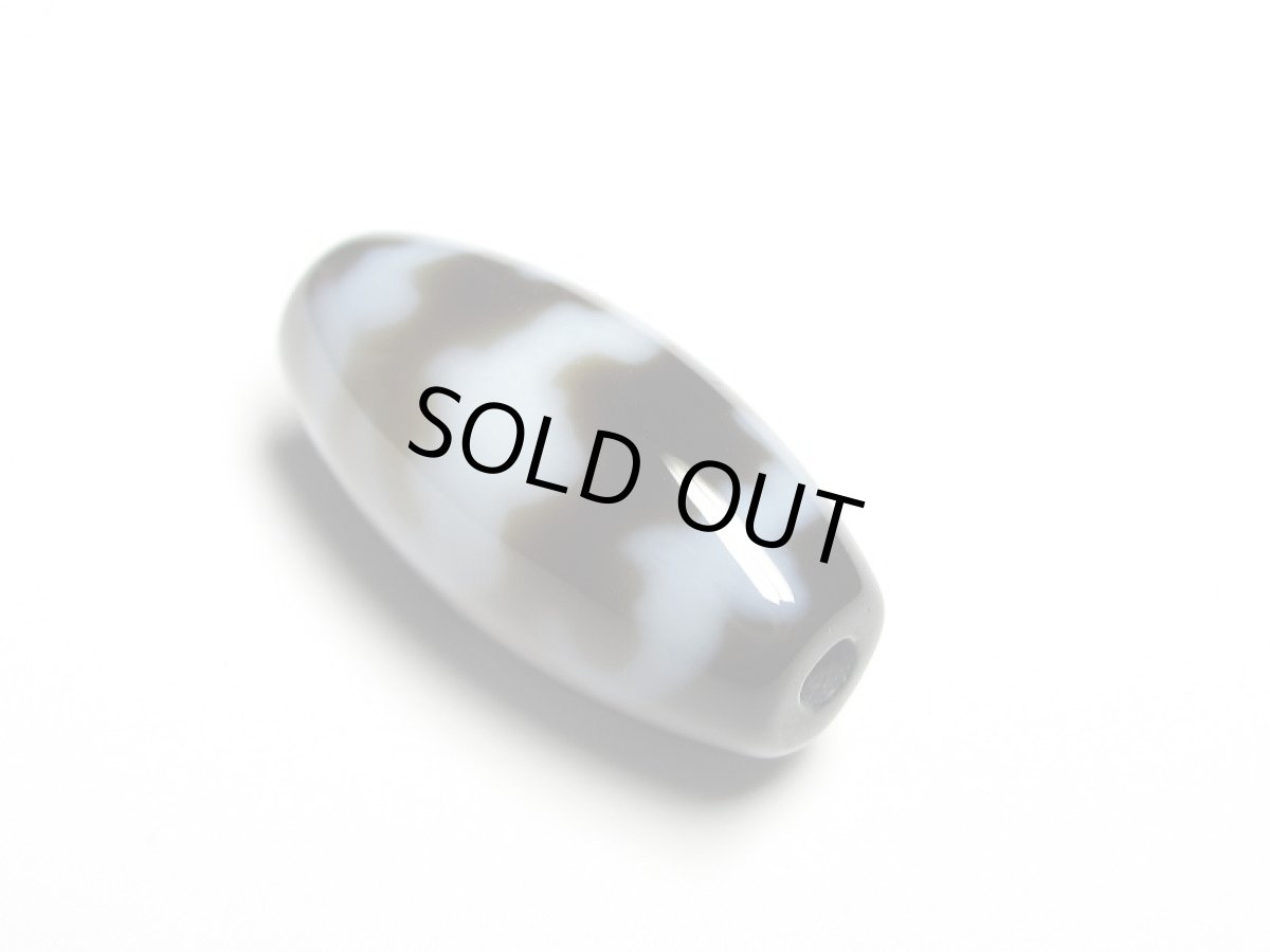 画像2: 黒地至純・五福臨門天珠 25mm【160427】 (2)