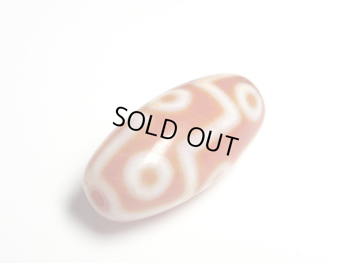 画像5: 老鉱朱砂紅・九眼天珠 32mm【160427】 (5)