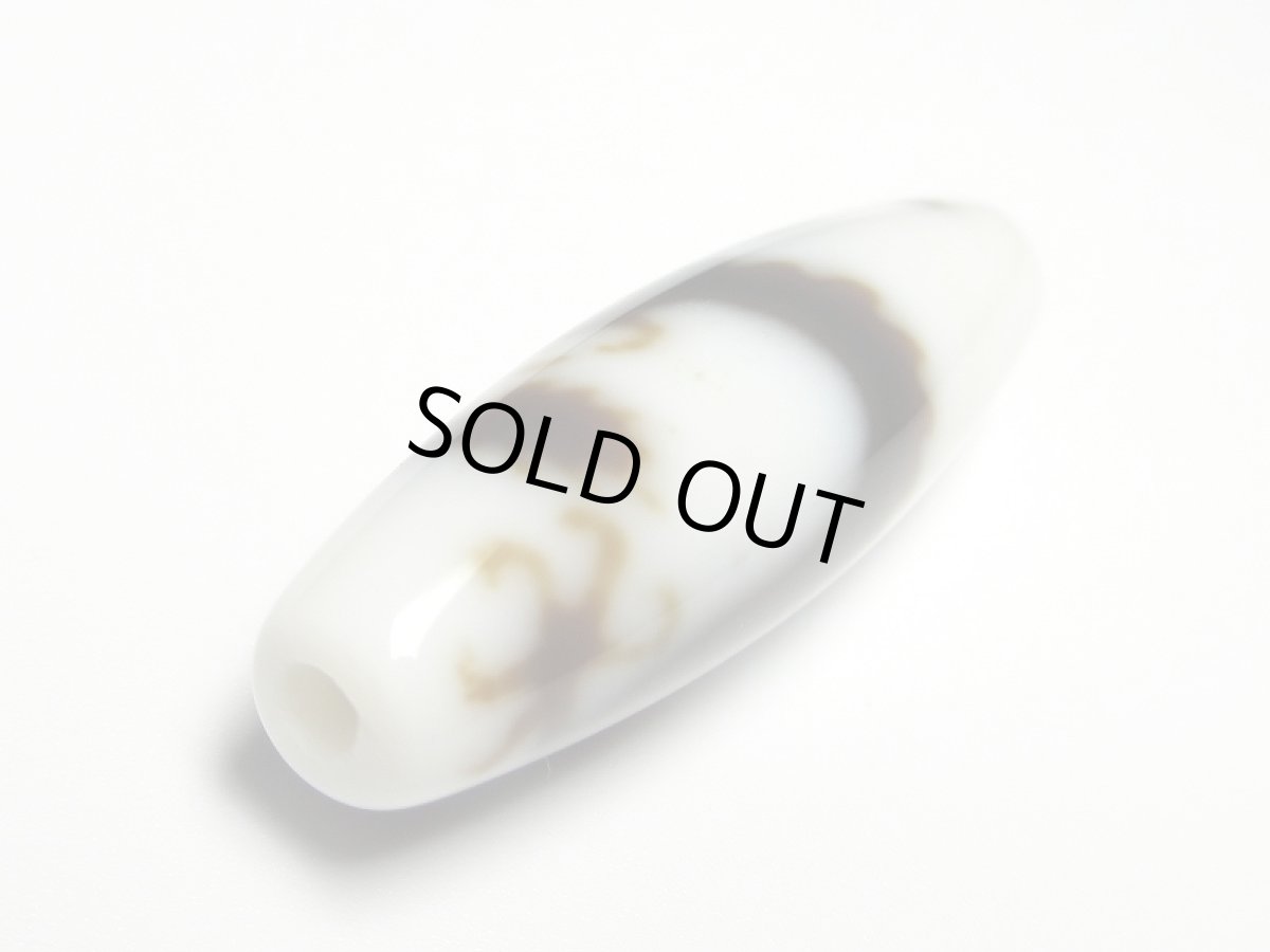 画像3: 白地至純・五爪龍神天珠 40mm【160427】 (3)