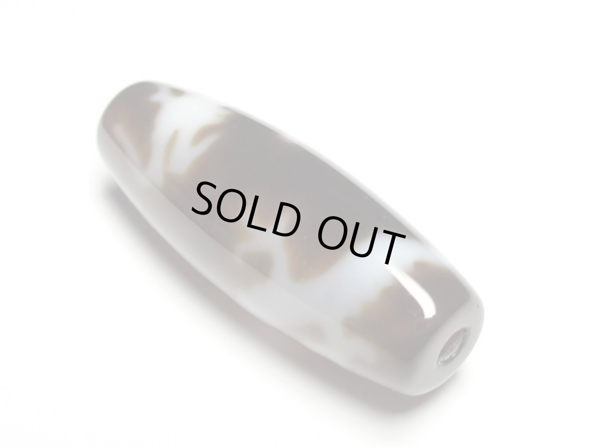 画像4: 黒地至純・観音乗龍天珠 37mm (4)