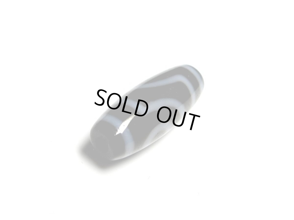 画像3: 黒地至純・二眼天珠 20mm (3)