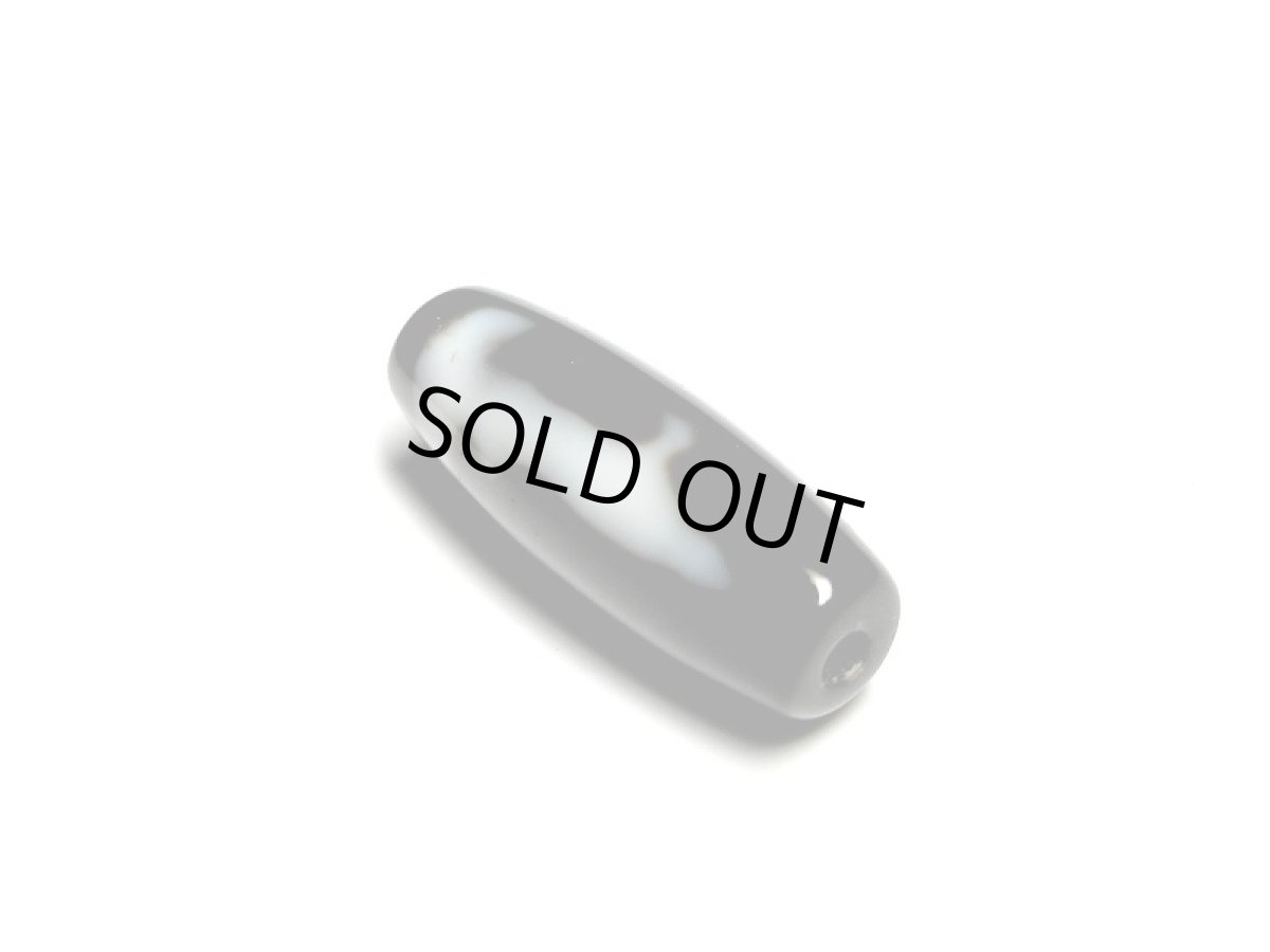 画像2: 黒地至純・観音天珠 20mm (2)