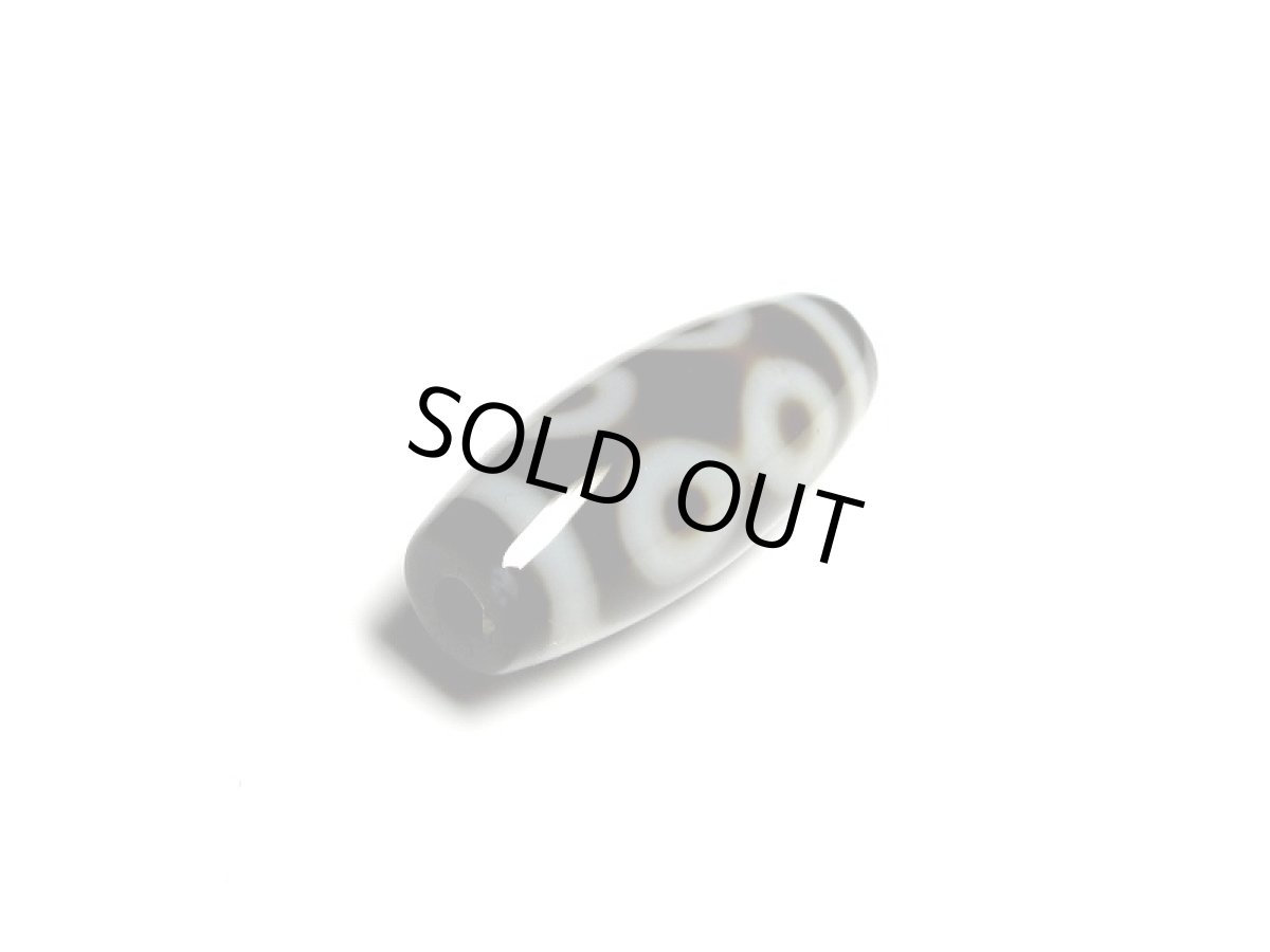 画像3: 黒地至純・七眼天珠 20mm (3)