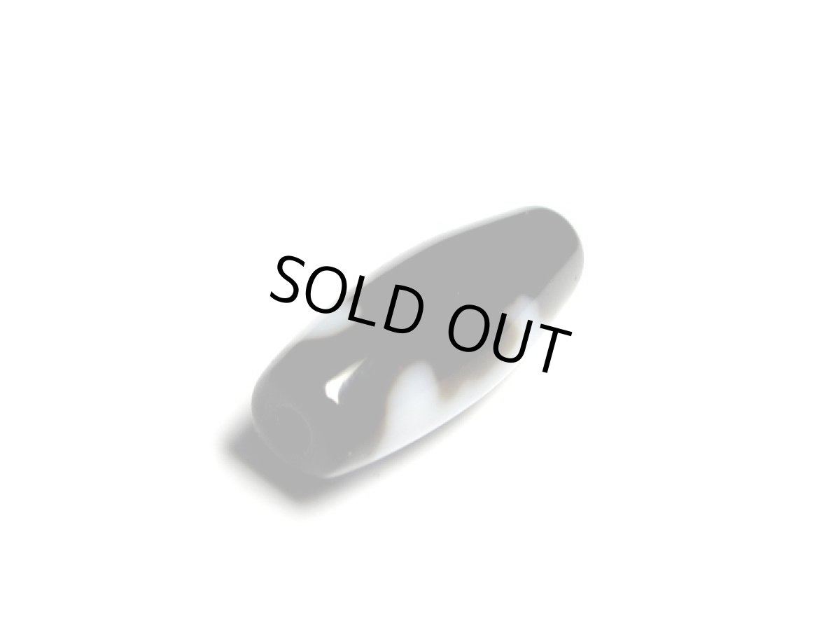 画像5: 黒地至純・観音天珠 19mm (5)