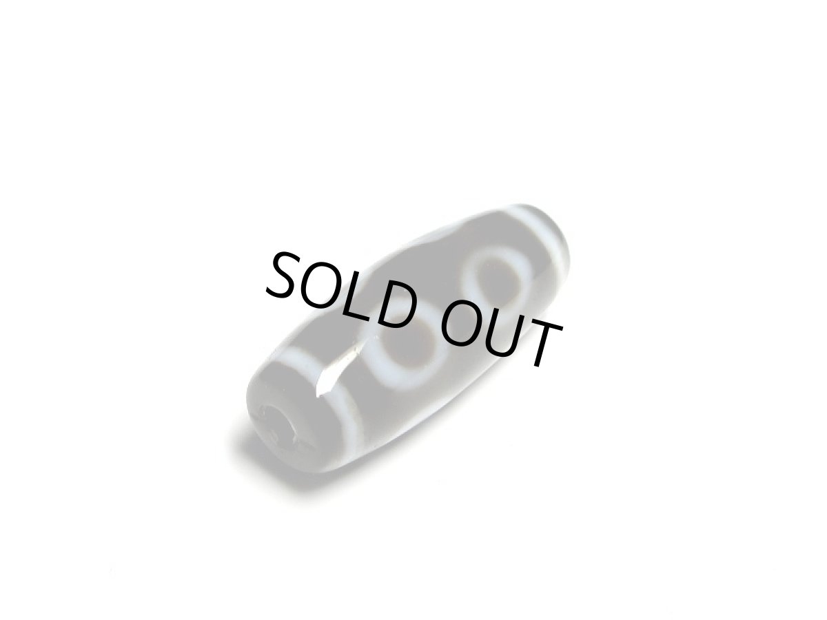 画像3: 黒地至純・七眼天珠 20mm (3)