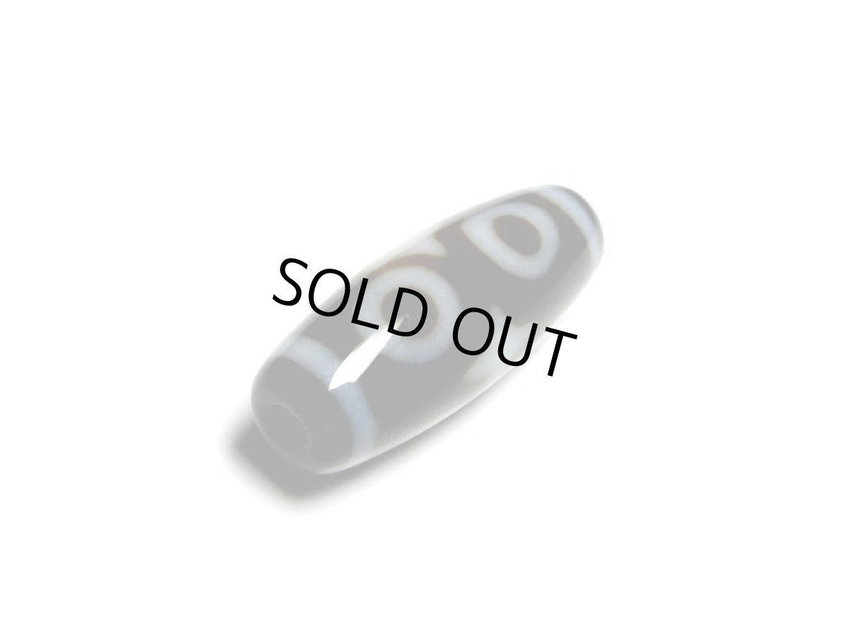 画像3: 黒地至純・六眼天珠 20mm (3)