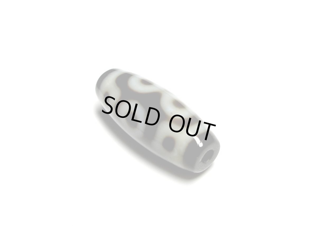 画像2: 黒地至純・七眼天珠 20mm (2)