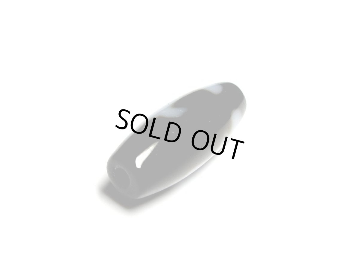 画像5: 黒地至純・観音天珠 20.5mm (5)