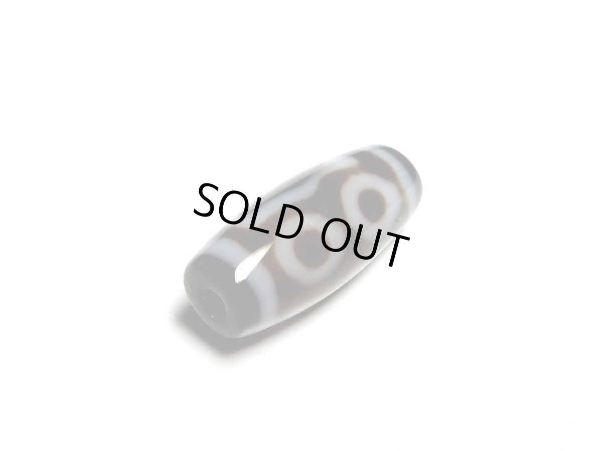 画像3: 黒地至純・四眼天珠 19mm (3)