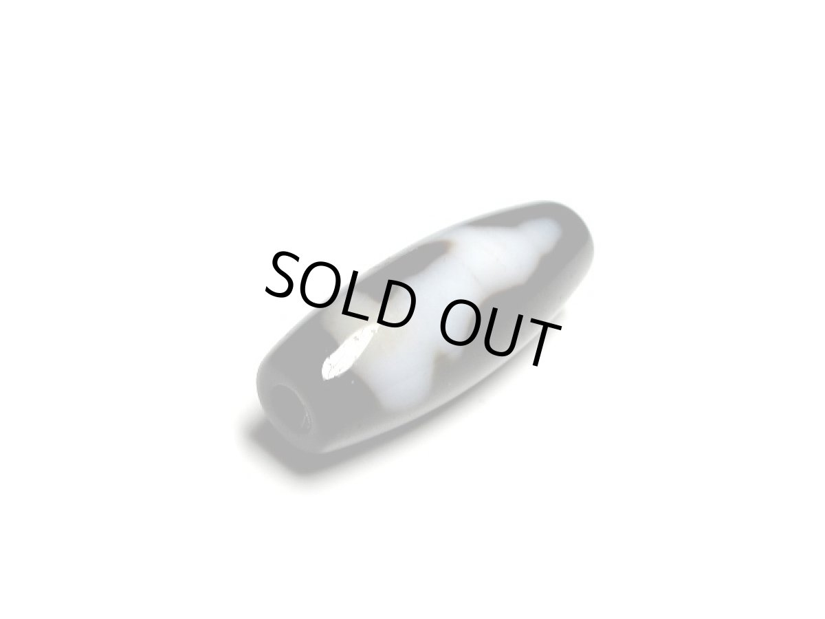 画像3: 黒地至純・観音天珠 20.5mm (3)