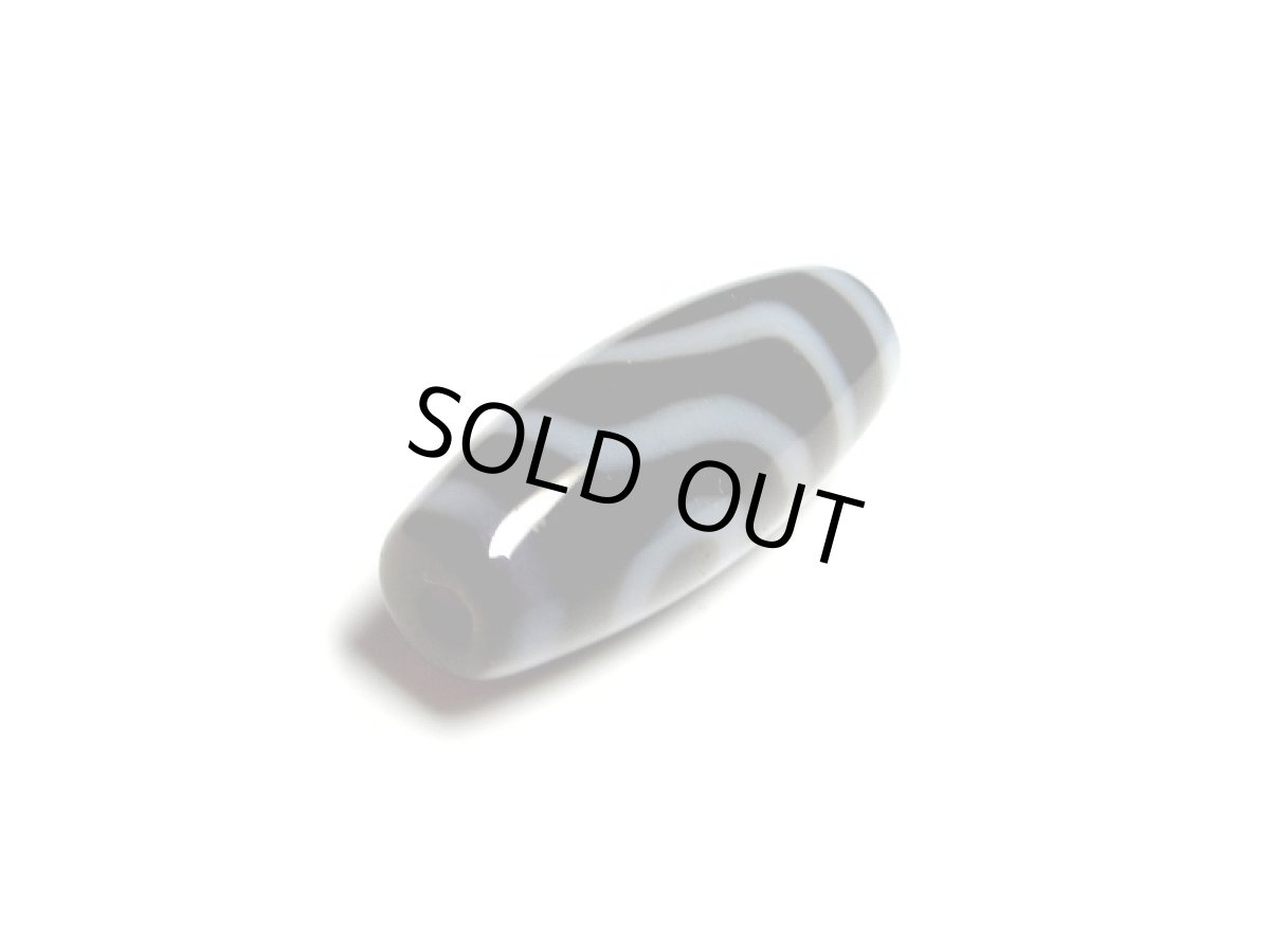 画像3: 黒地至純・二眼天珠 20mm (3)