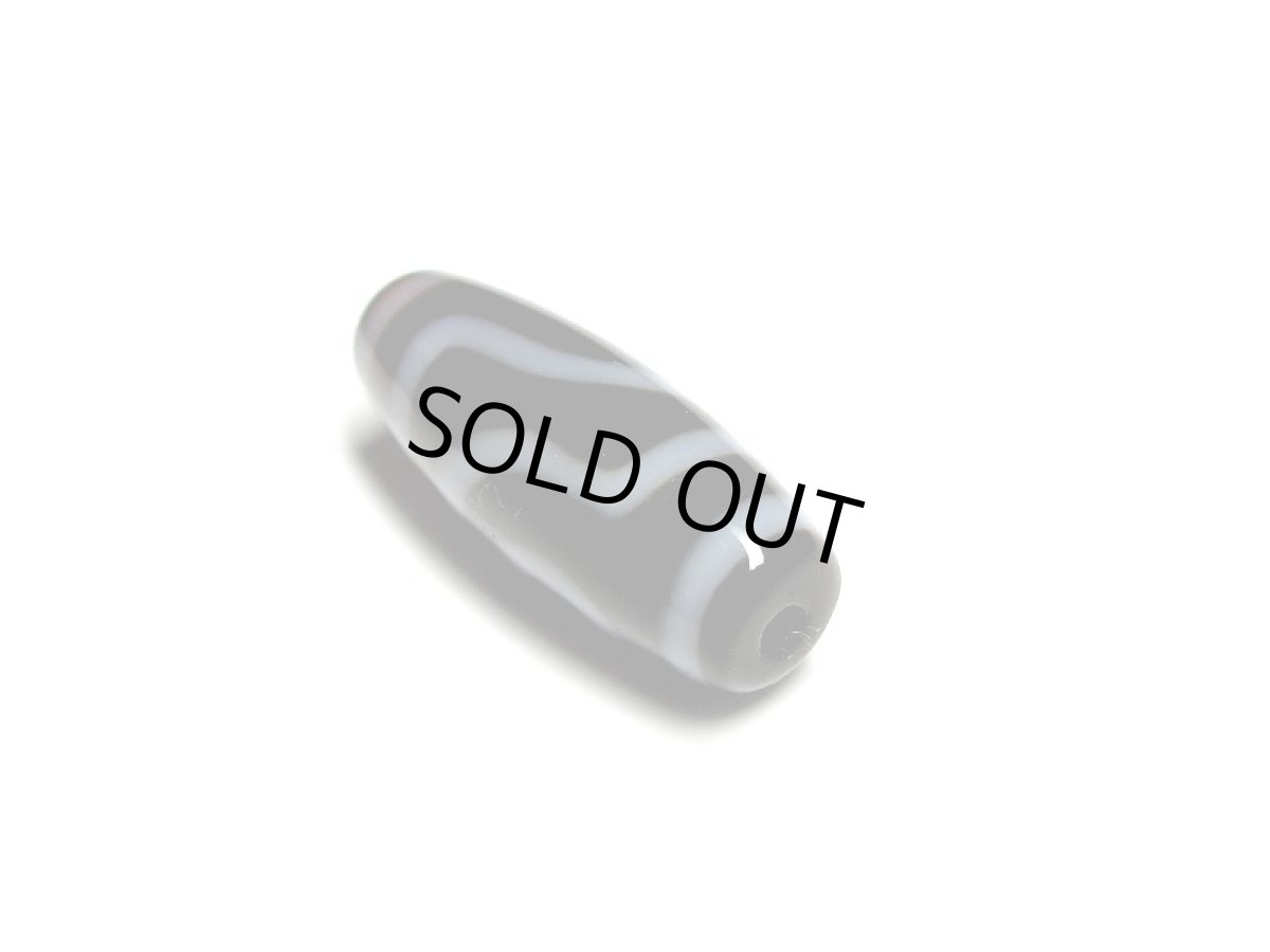 画像4: 黒地至純・二眼天珠 20mm (4)