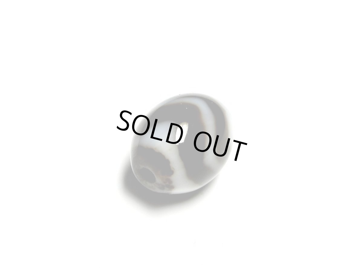 画像5: 黒地至純・虎牙天珠 12mm【160530】 (5)