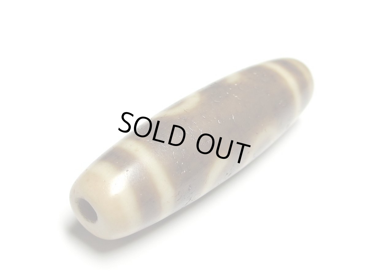 画像5: 風化龍鱗・金銭鉤天珠 39mm  (5)