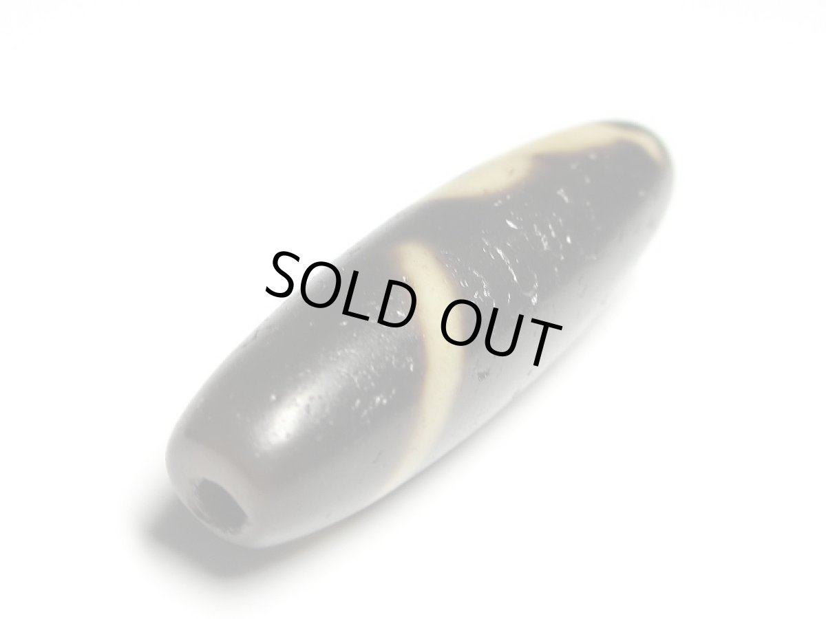 画像5: 風化龍鱗・白蛇天珠 39.5mm  (5)