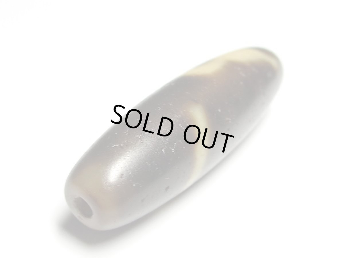 画像5: 風化龍鱗・白蛇天珠 41.5mm  (5)