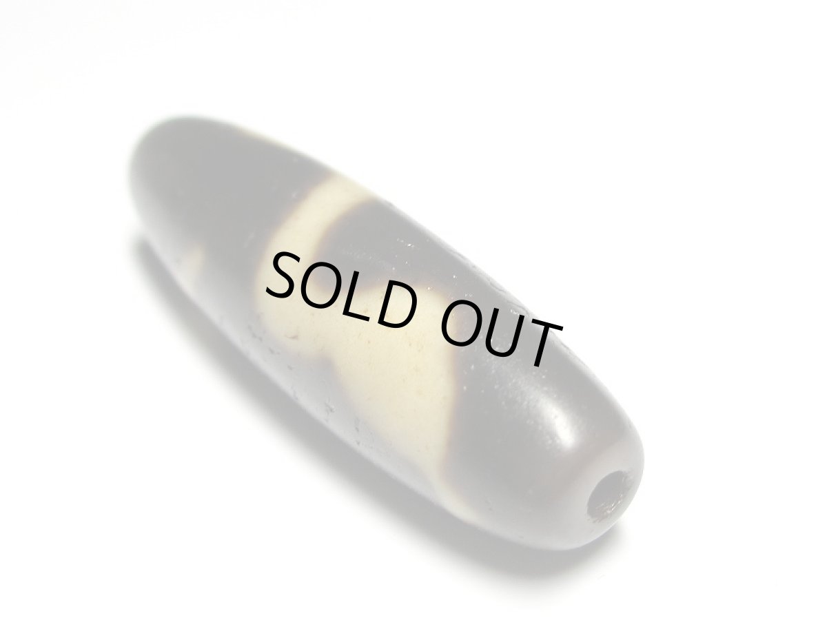 画像6: 風化龍鱗・白蛇天珠 39.5mm  (6)