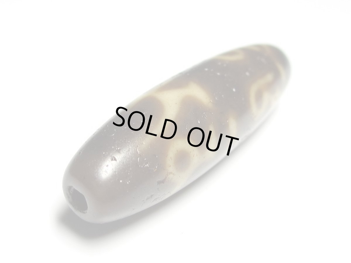 画像5: 風化龍鱗・六字真言天珠 42.5mm (5)