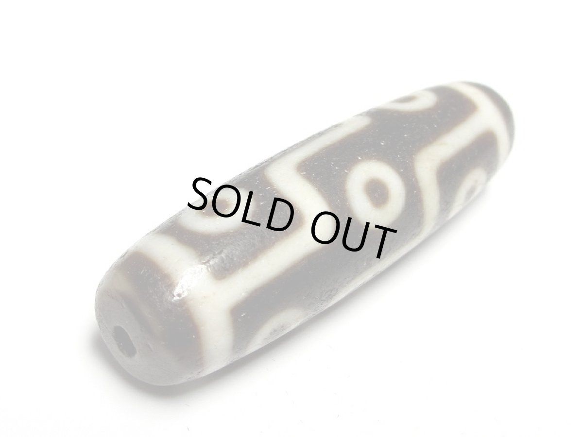 画像3: 風化龍鱗・九眼天珠 49mm【170125】 (3)