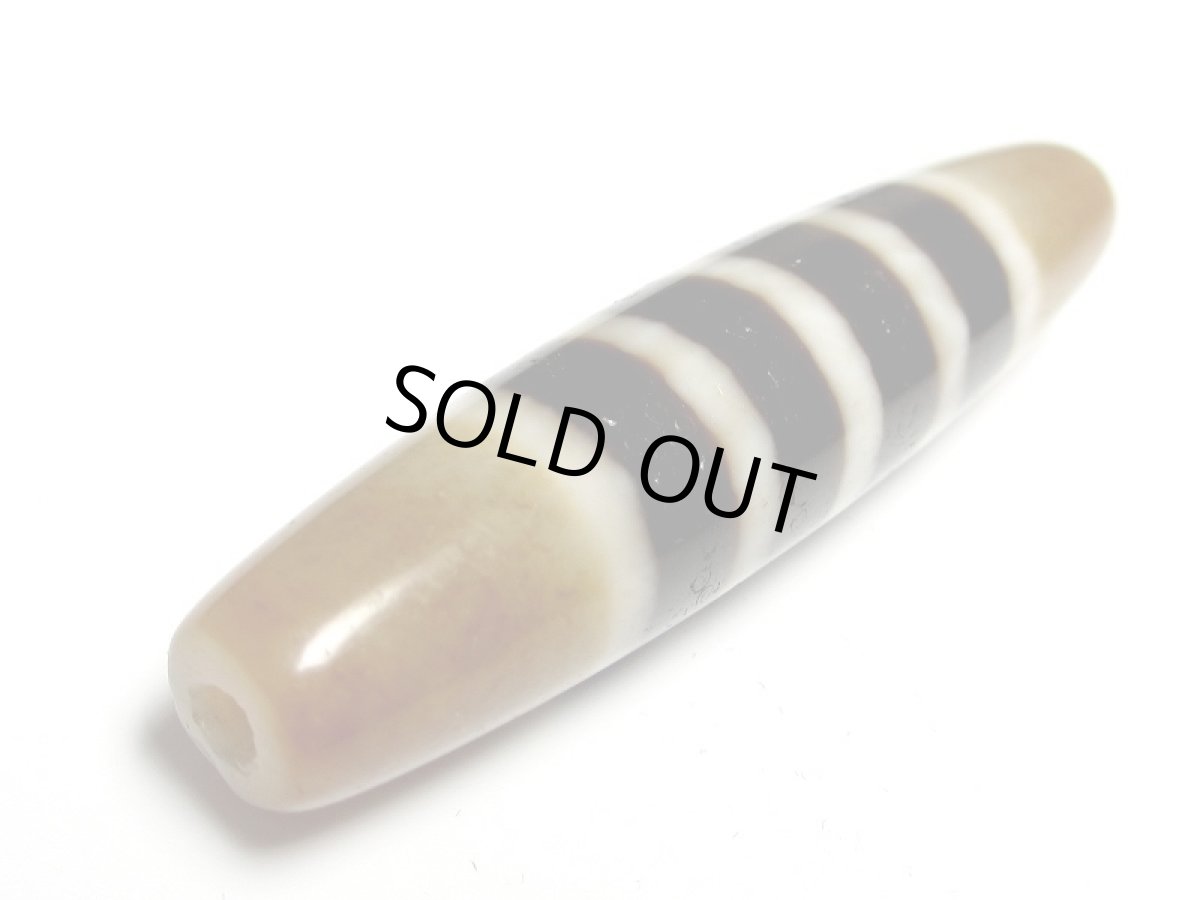 画像5: 風化龍鱗・線天珠 58mm (5)