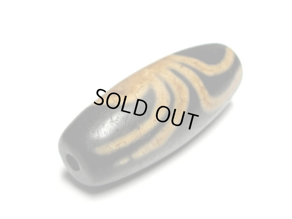 画像3: 風化龍紋・蜘蛛天珠 37mm【170125】 (3)