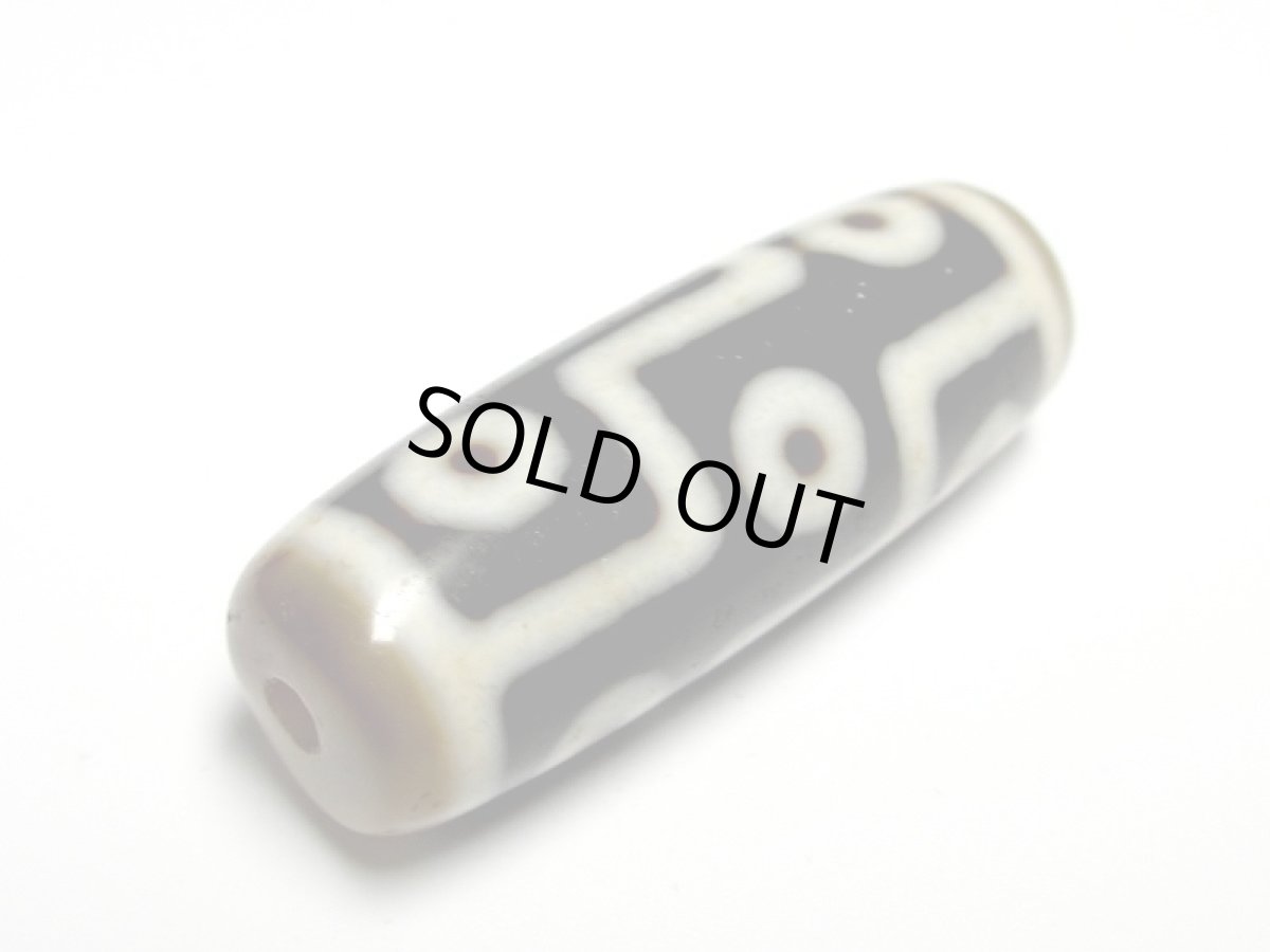 画像3: 風化龍鱗・九眼天珠 39mm 【170125】 (3)