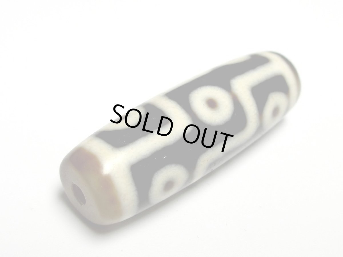 画像3: 風化龍鱗・九眼天珠 39mm 【170125】 (3)