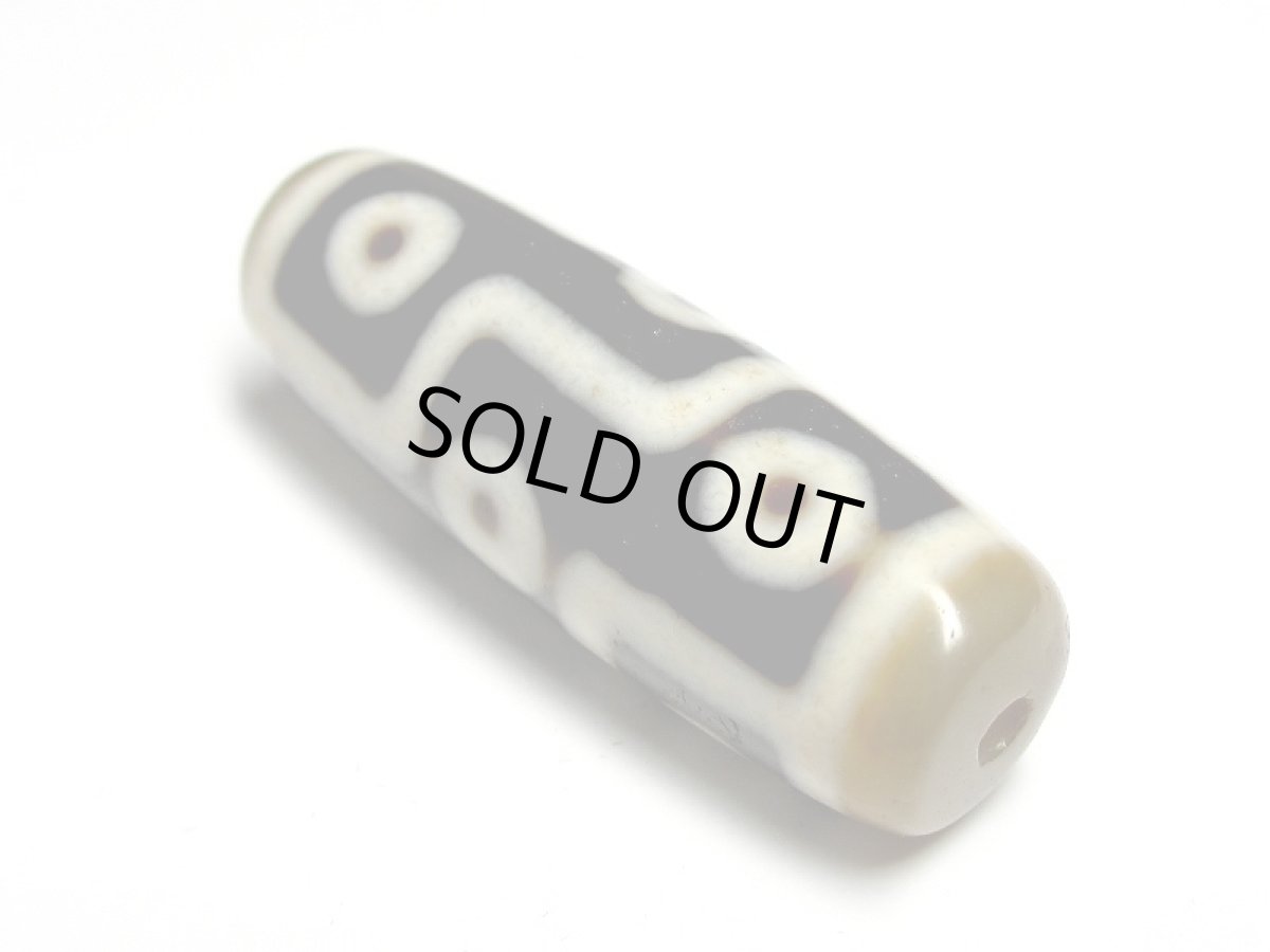 画像2: 風化龍鱗・九眼天珠 39mm 【170125】 (2)