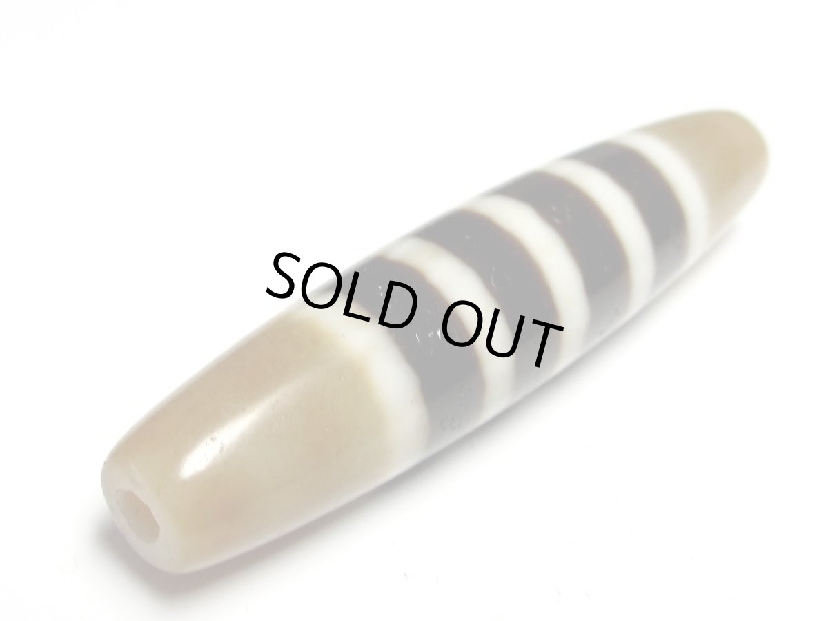 画像3: 風化龍鱗・線天珠 58mm (3)