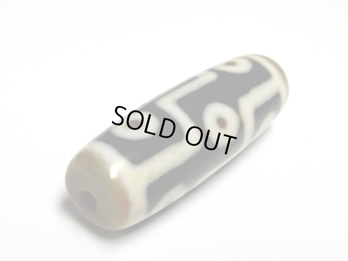 画像5: 風化龍鱗・九眼天珠 39mm 【170125】 (5)