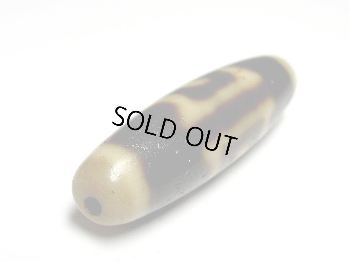 画像5: 風化龍鱗・大鵬鳥天珠 40.5mm 【170126】 (5)