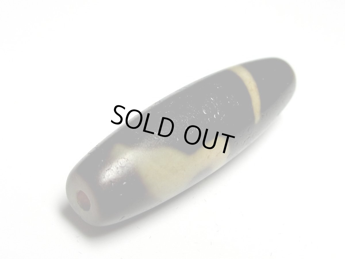 画像5: 風化龍鱗・白蛇天珠 41.5mm 【170126】 (5)