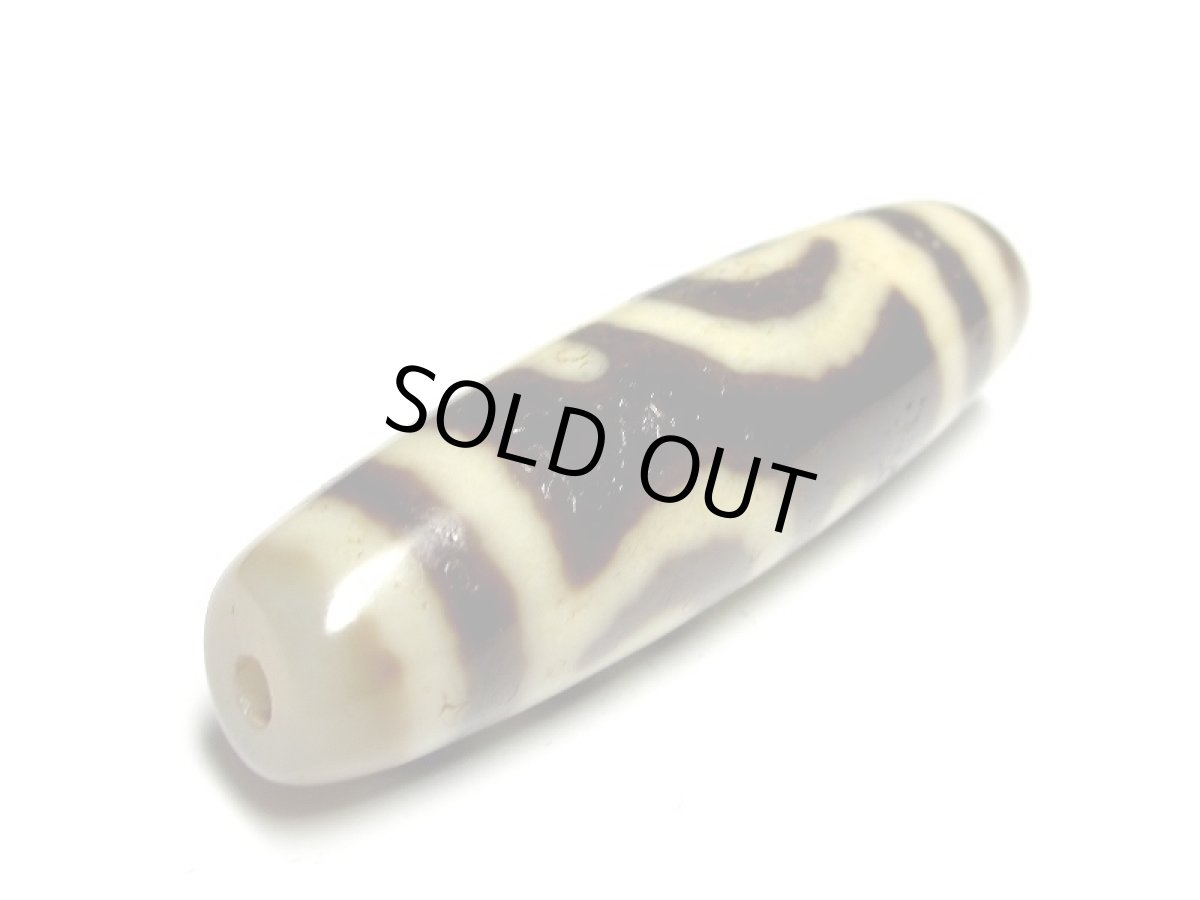 画像5: 風化龍鱗・宝瓶蓮花天珠 40.5mm (5)