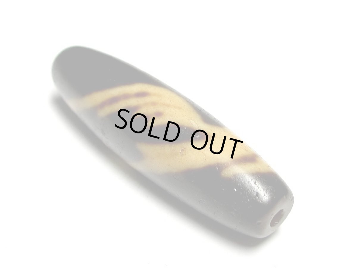 画像2: 風化龍鱗・鳳凰天珠 42mm 【170126】 (2)