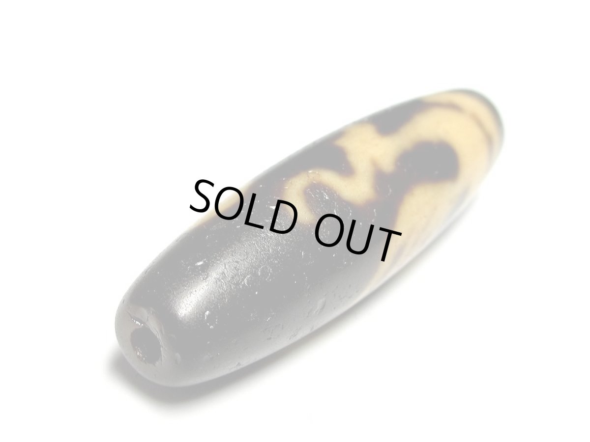 画像5: 風化龍鱗・鳳凰天珠 42mm 【170126】 (5)